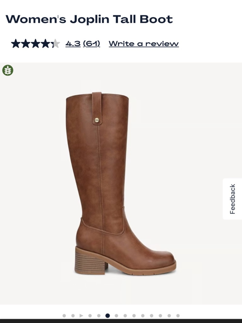 Dr Scholls-Women’s Tall  Riding Boots — Tan-Wide Calf